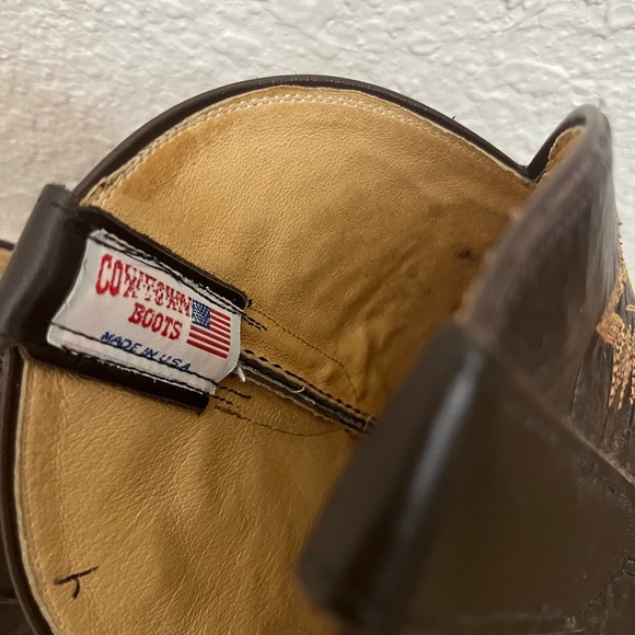 Woman’s Snakeskin Cowgirl Boots - Picture 11 of 16